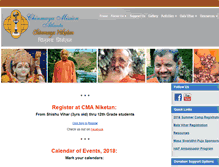 Tablet Screenshot of chinmaya-atlanta.com